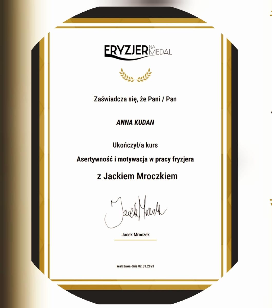 Nasz salon fryzjerski Your Hair Anna Kudan...