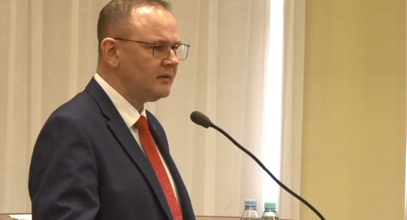 Piotr Płudowski Burmistrz Łukowa. 