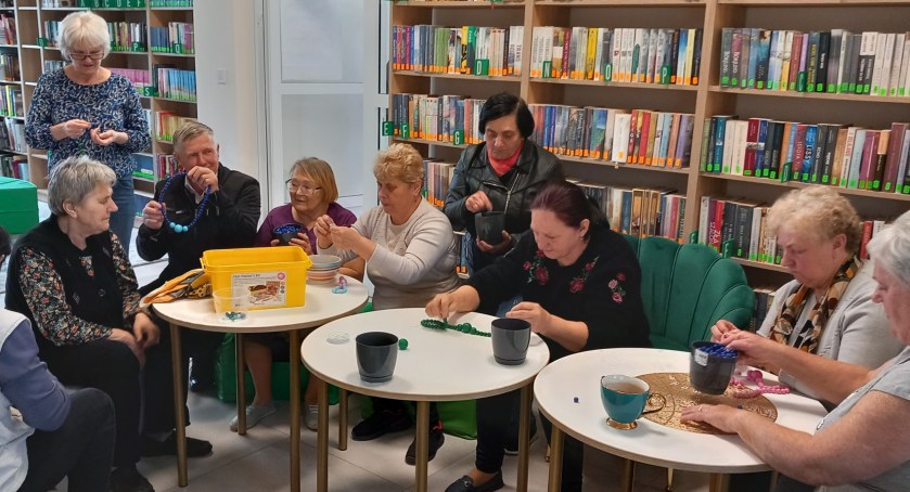 Prace w Gminnej Bibliotece Publicznej w Starych Kobiałkach