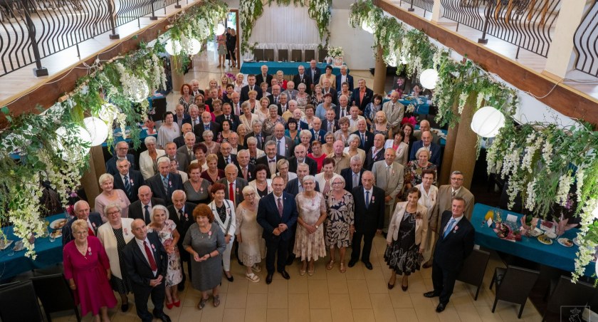 Pogoda , Piękna uroczystość Ambasador Świętowało ponad Łukowa - zdjęcie, fotografia