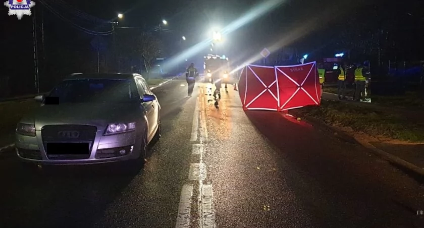 Wypadki, Śmierć drodze Kierowca potrącił stojącego jezdni rowerem latka (FOTO) - zdjęcie, fotografia