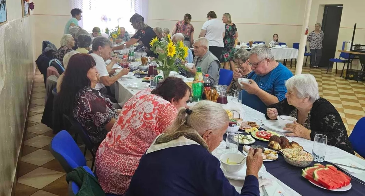 Pogoda , Seniorzy Mysłowa świętują Światowy Dzień Dziadków Fundacją Biedronki - zdjęcie, fotografia