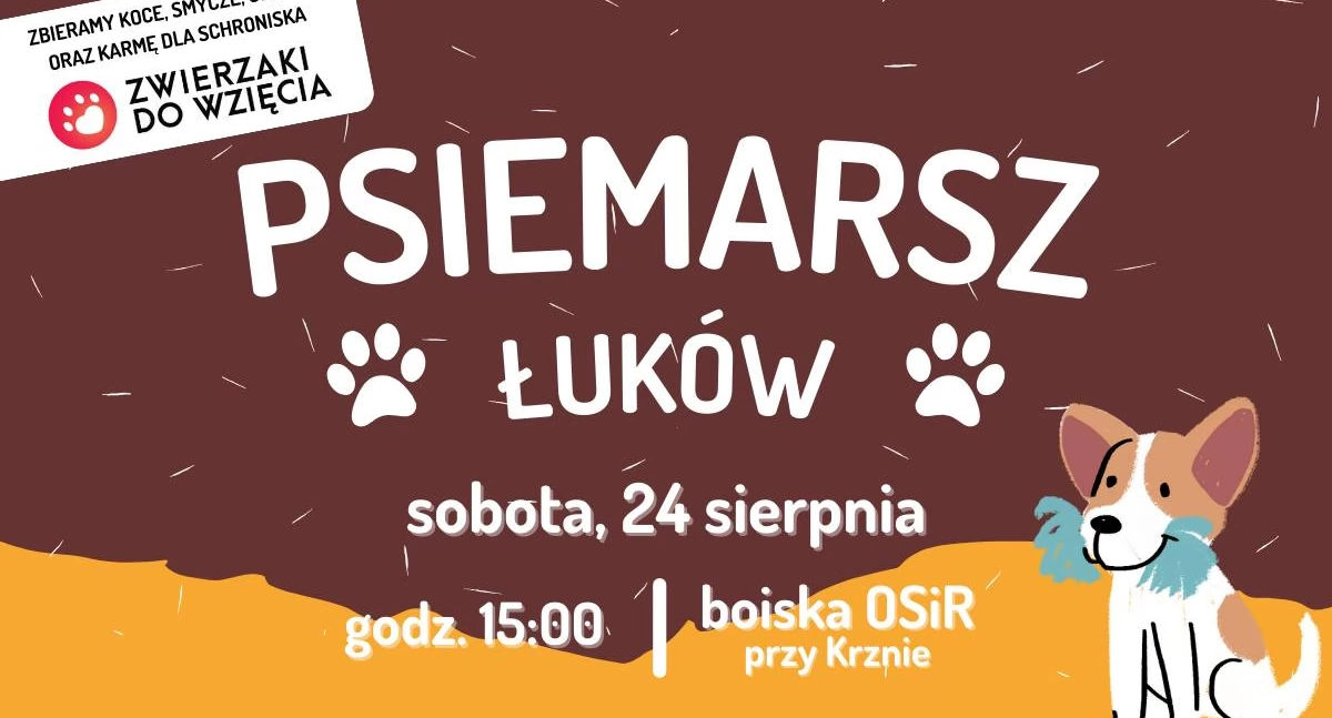 Pogoda , Psiemarsz Łuków Integracja miłośników psów konkursy porady behawiorysty - zdjęcie, fotografia