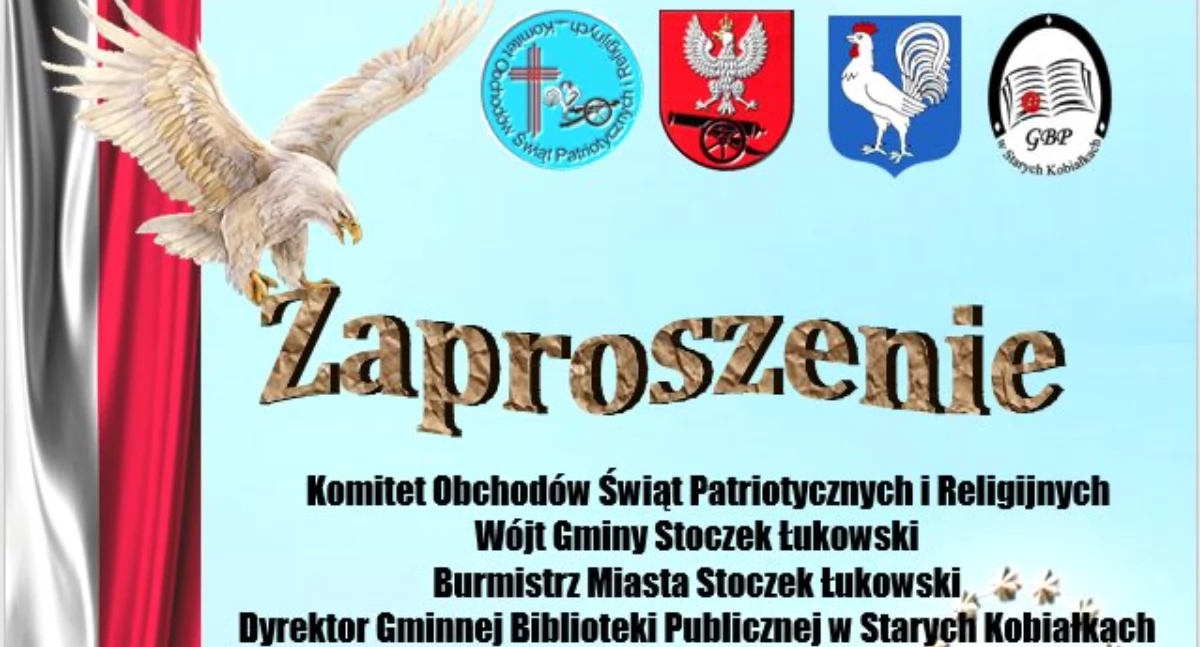 Pogoda , Obchody Święta Wojska Polskiego Stoczku Łukowskim Zapraszamy! - zdjęcie, fotografia