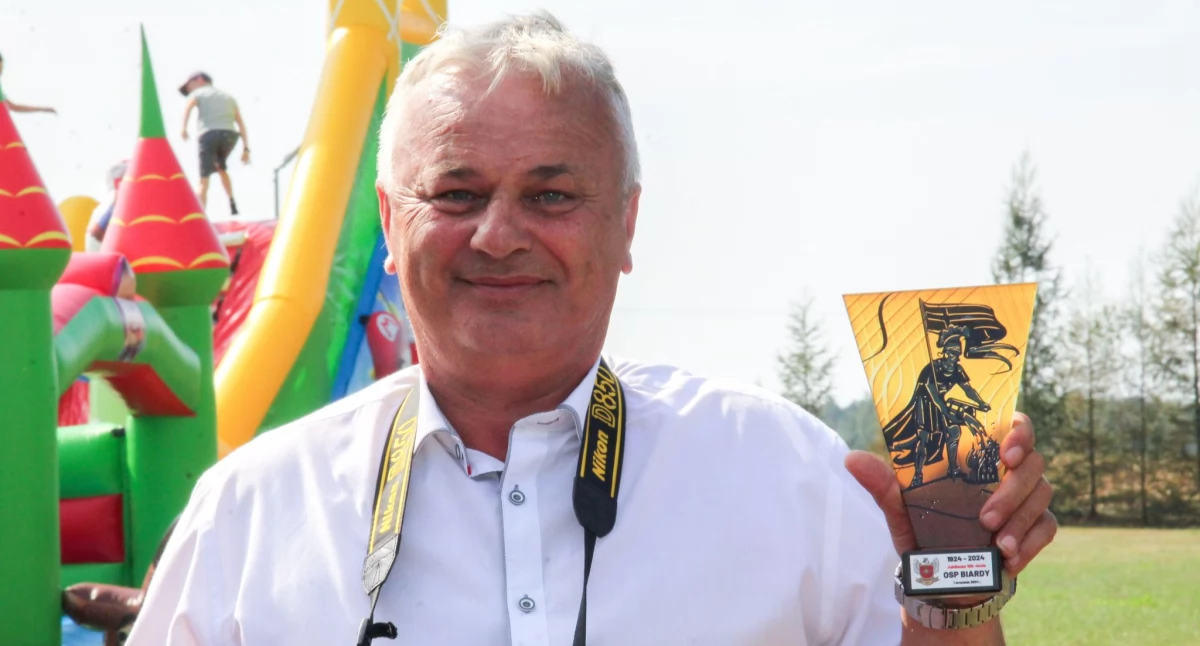 Zbigniew Woźniak, fotoreporter Łuków TV