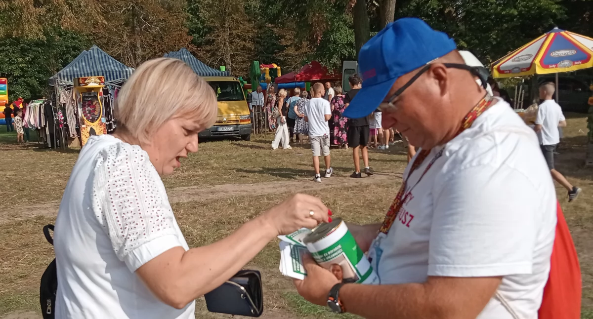 Zbiórka podczas Dożynek Gminy Wojcieszków! 