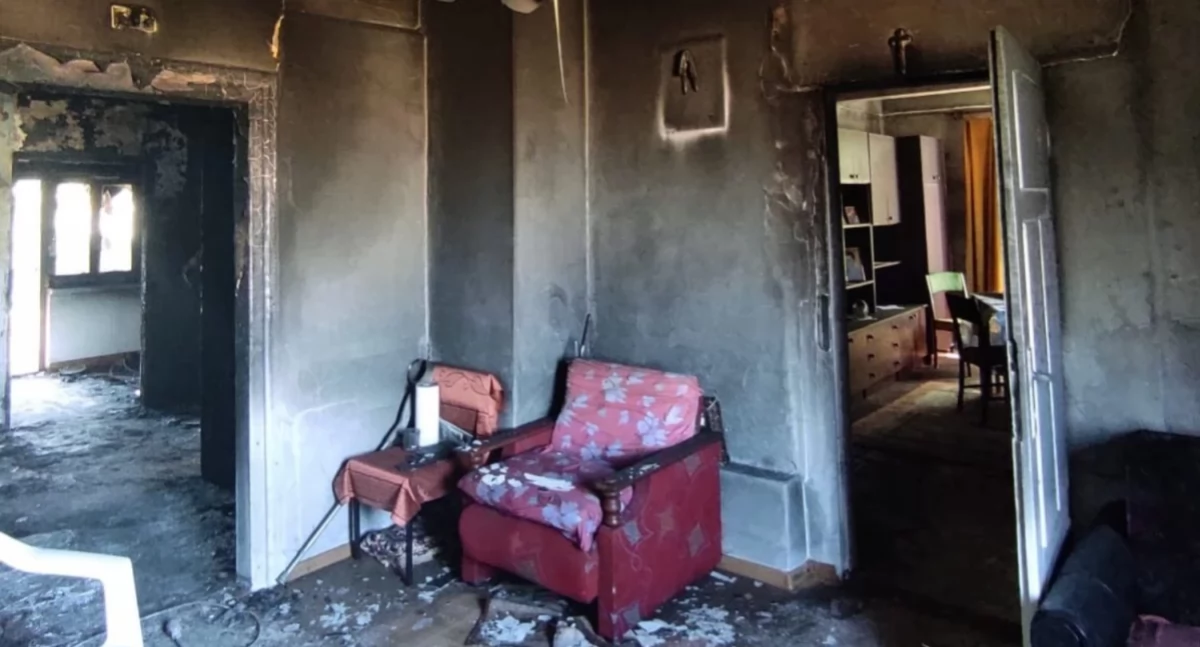 Akcje Charytatywne i Wsparcie, Tragedia Starym Bazanowie Pożar zabrał dorobek życia! Potrzebna pilna pomoc! - zdjęcie, fotografia