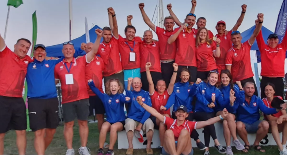 Sukcesy sportowe, Ireneusz Kwiczak informatyk Łuków sukcesami żeglarstwie niesłyszących - zdjęcie, fotografia