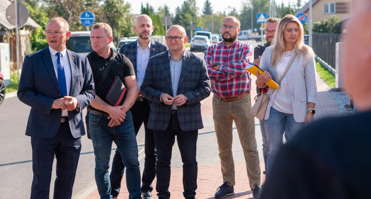Biznes , Łuków Zakończono remont ulicy Królik mieszkańcy zadowoleni (FOTO) - zdjęcie, fotografia