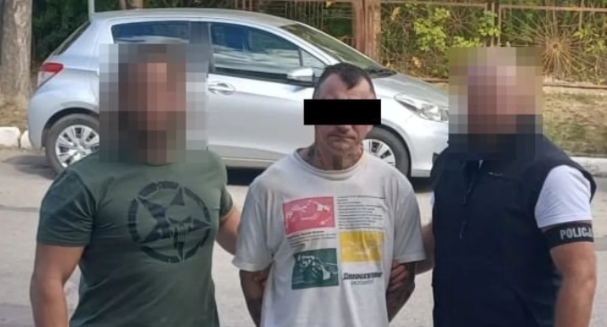 Przestępczość, Szaleństwo! Groził ochroniarzowi nożem policjantów zaatakował podczas aresztowania! - zdjęcie, fotografia