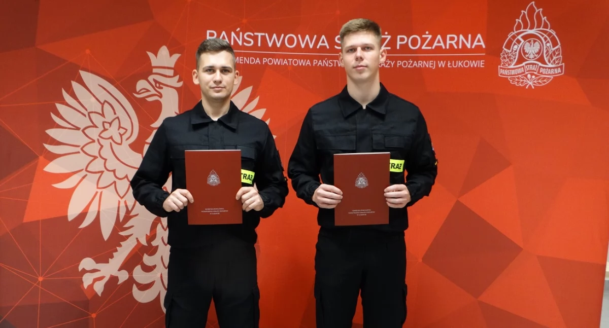 fot. Komenda Powiatowa Państwowej Straży Pożarnej w Łukowie 