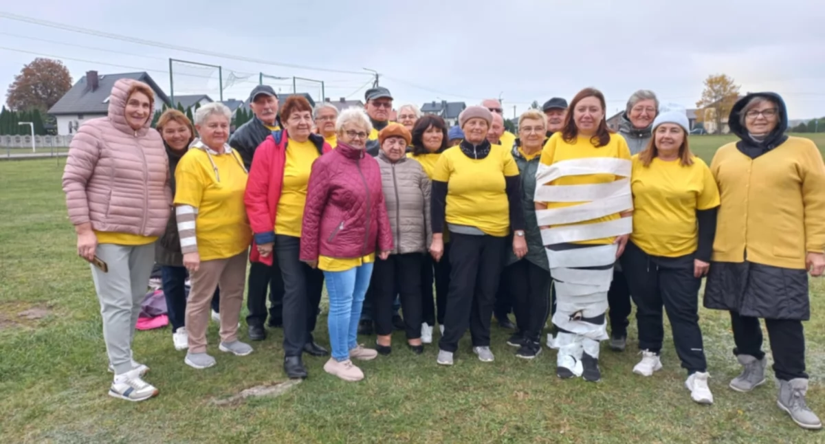 Informacje kulturalne, SENIORZY AKCJI! Pierwsza Spartakiada Seniorów Gminie Łuków Niezapomniane emocje sportowa rywalizacja! - zdjęcie, fotografia