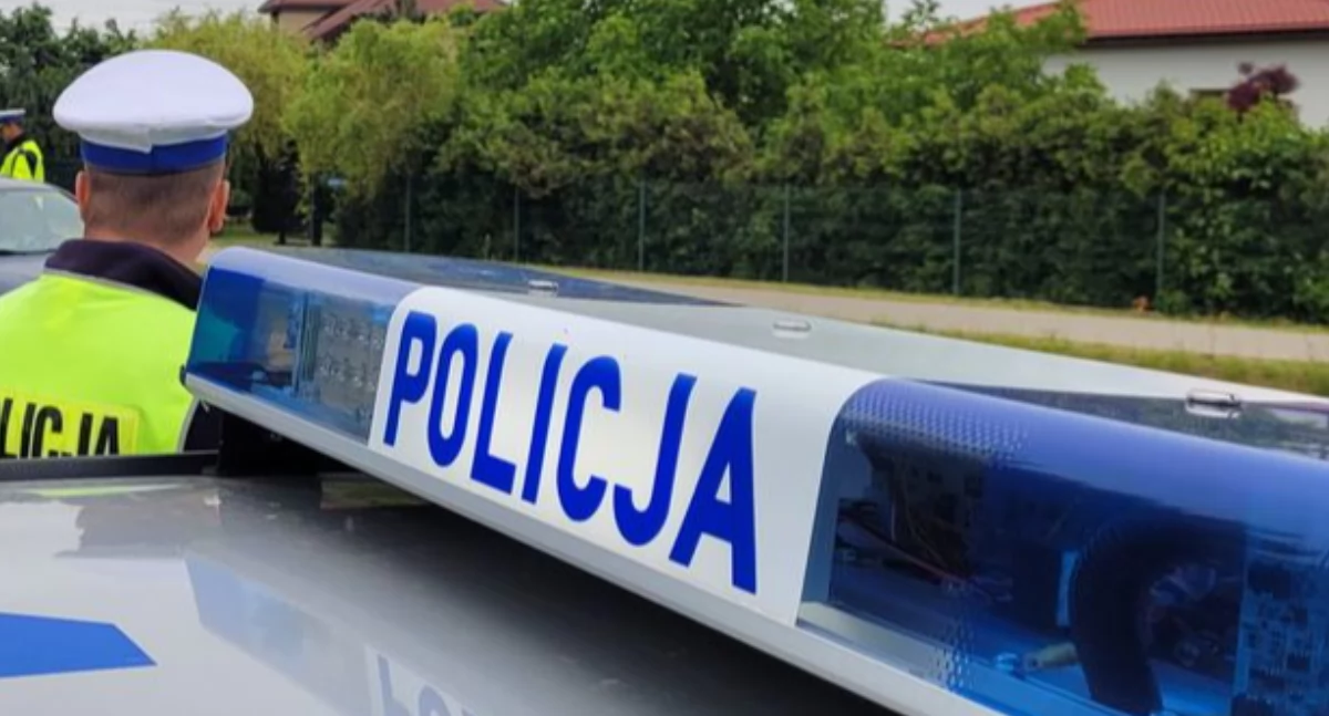 Policja, Łuków kolizje Przemysłowej poniedziałkowy poranek - zdjęcie, fotografia
