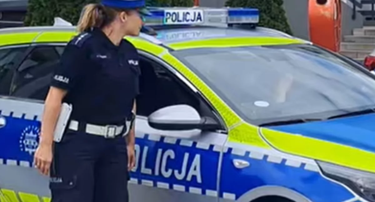 Wypadki, Kolizja skrzyżowaniu Łukowie Rozpędzona latka! - zdjęcie, fotografia