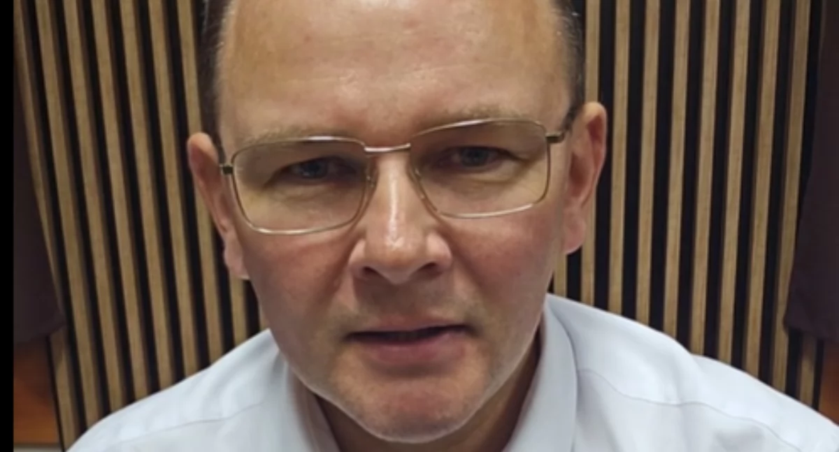 Piotr Płudowski podczas piątkowego spotkania