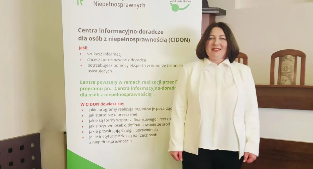 Agnieszka Bogusz Samodzielny Referent ds. CIDON (fot. PFRON)