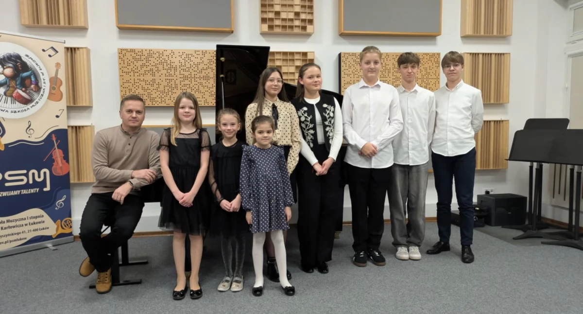 fot. Państwowa Szkoła Muzyczna I stopnia im. Mieczysława Karłowicza w Łukowie