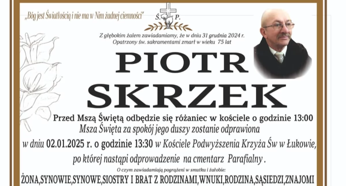 Kościół i Religia, Łukowska Pielgrzymka Podlaska żegna zasłużonego pielgrzyma - zdjęcie, fotografia