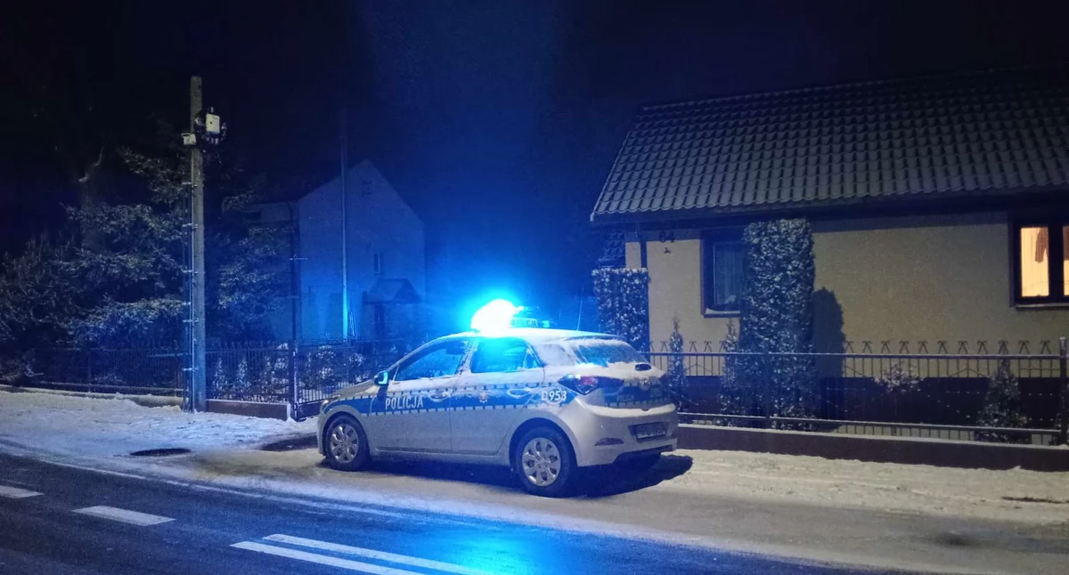 Tragedia miała miejsce na ul. Zimna Woda w Łukowie (fot. Łuków TV)