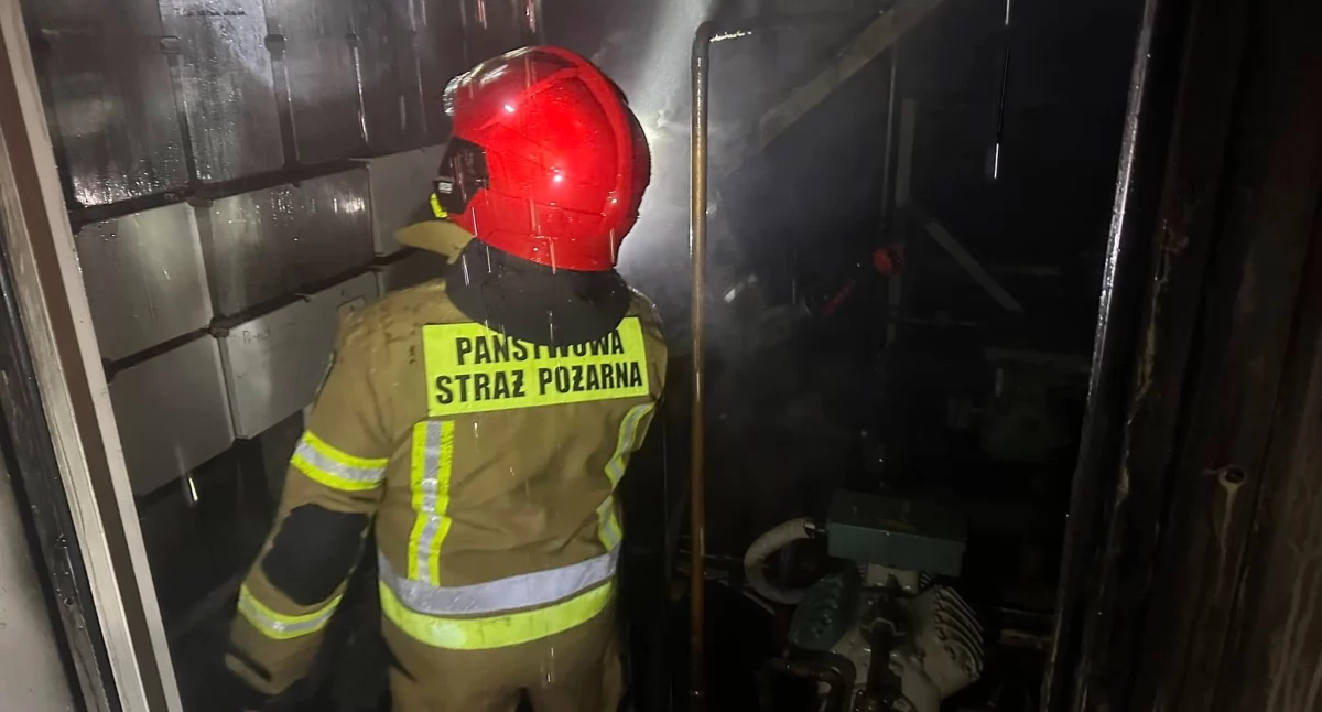 fot. Komenda Powiatowa Państwowej Straży Pożarnej w Łukowie