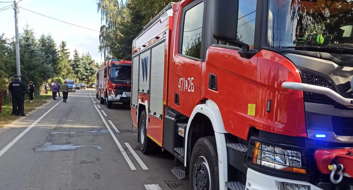 fot. Komenda Powiatowa Państwowej Straży Pożarnej w Łukowie 