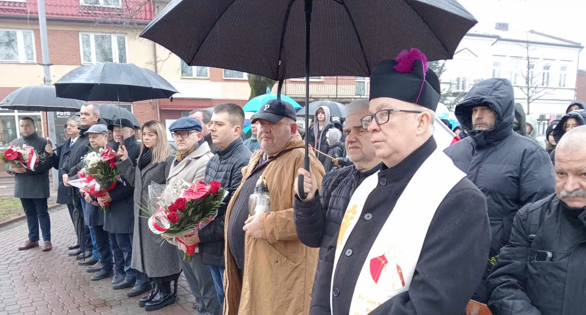 Historia, Łuków uczcił rocznicę Powstania Styczniowego Uroczystość Placu Narutowicza [ZDJĘCIA WIDEO] - zdjęcie, fotografia