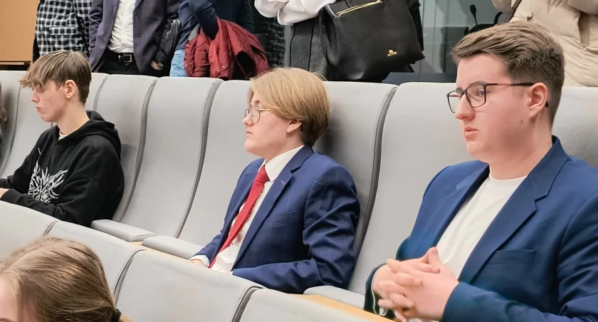 Fot. IV Liceum Ogólnokształcące im. Jana Pawła II w Łukowie 