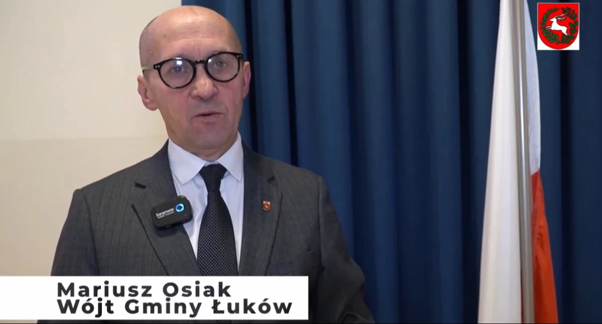 Mariusz Osiak, wójt gminy Łuków