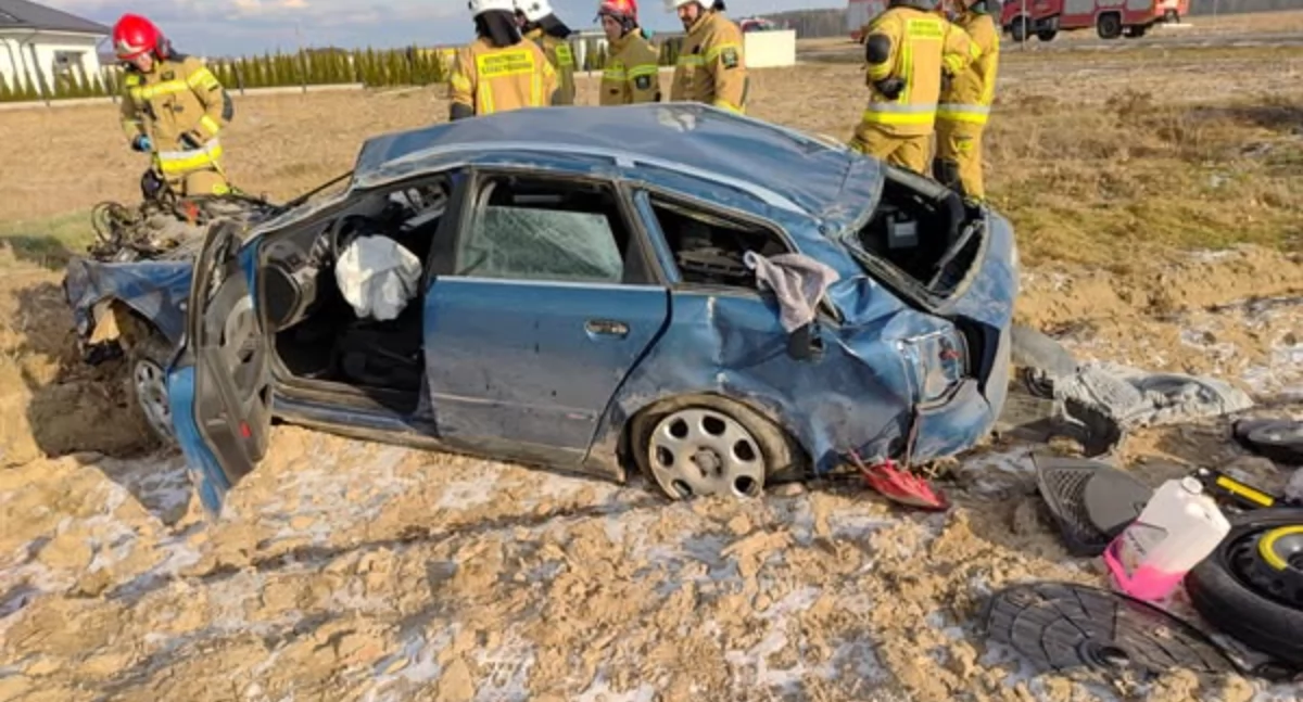 fot. Komenda Powiatowa Państwowej Straży Pożarnej w Łukowie 