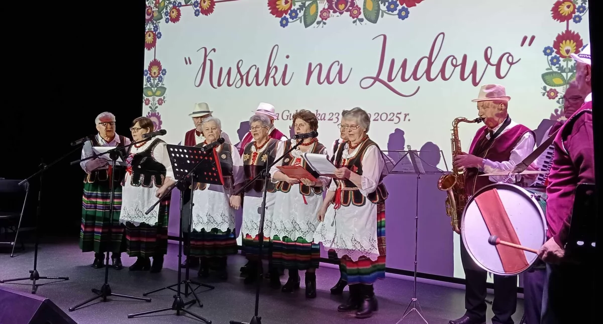 Informacje kulturalne, Kusaki Ludowo dziewiętnasty gminie Adamów (WIDEO) - zdjęcie, fotografia