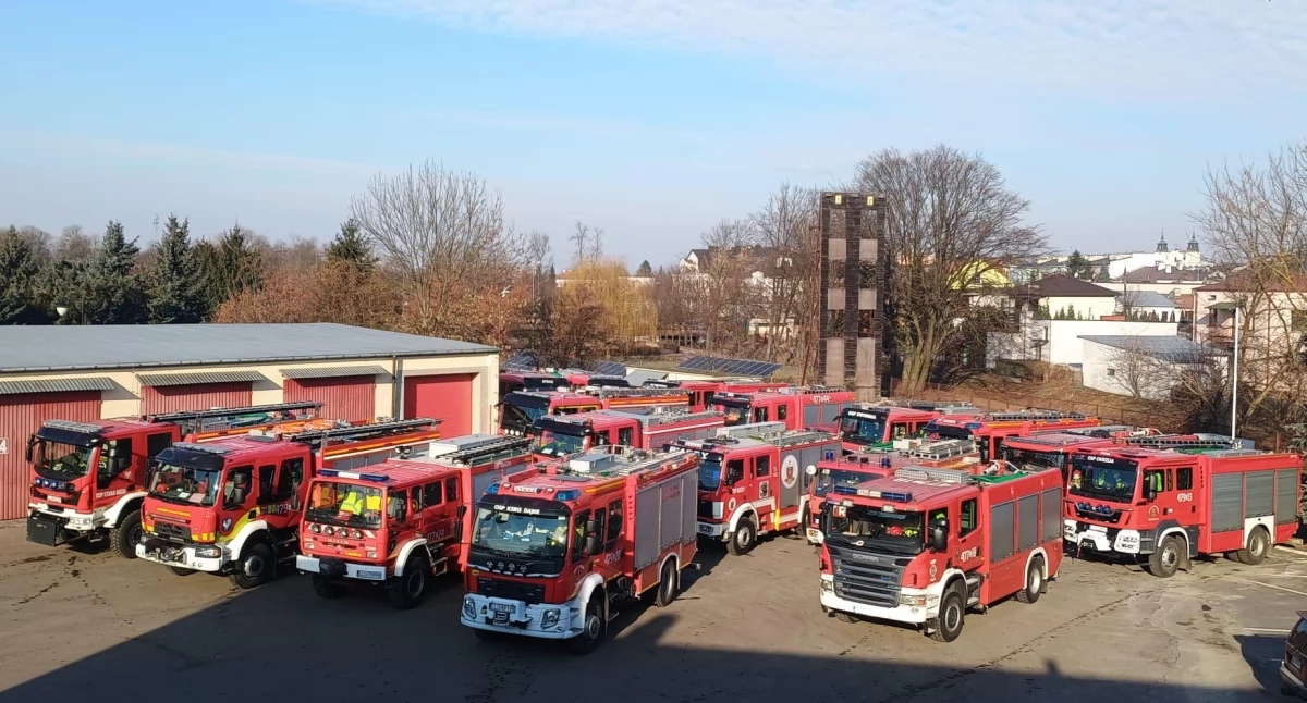 fot. Komenda Powiatowa Państwowej Straży Pożarnej w Łukowie 