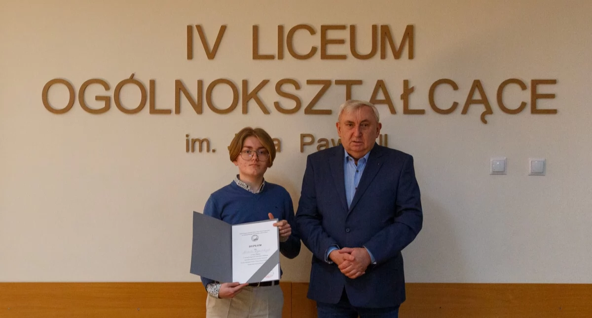 fot. IV LO w Łukowie
