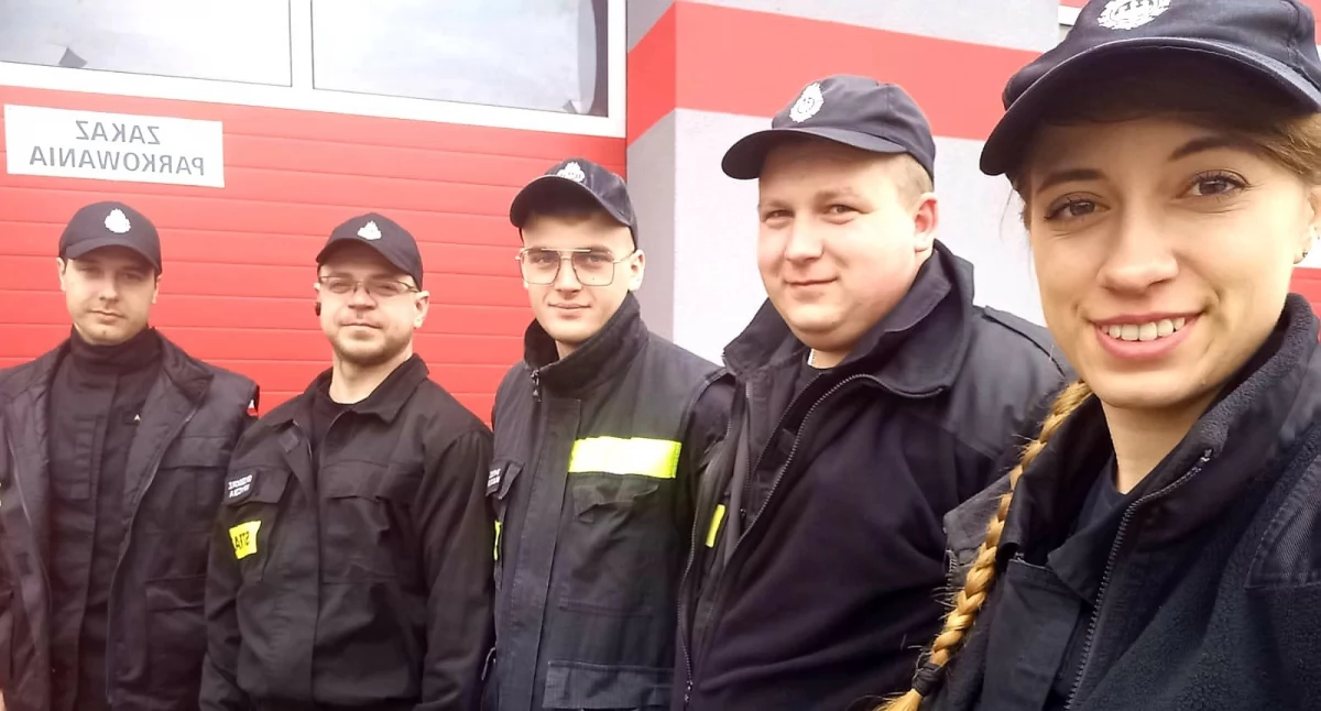 fot. OSP KSRG Okrzeja, OSP KSRG Tuchowicz, KPP Straży Pożarnej w Łukowie