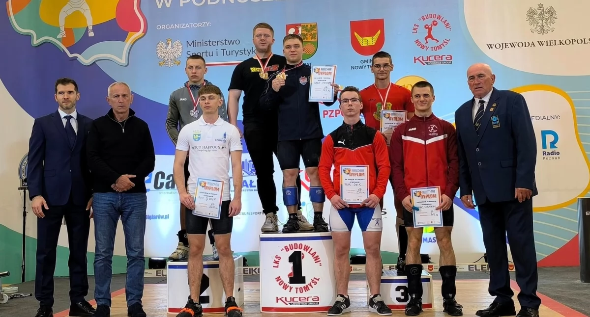 Sukcesy sportowe, Błażej Borkowski Olimpijczyka Łuków wicemistrzem Polski juniorów - zdjęcie, fotografia