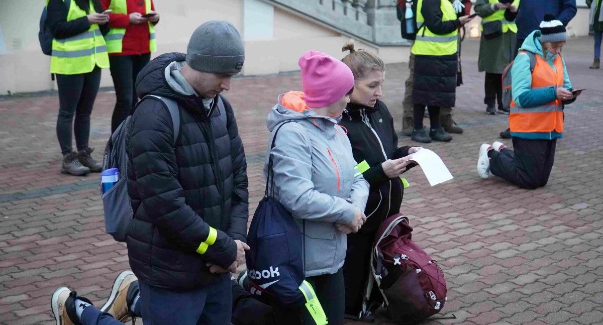 Kościół i Religia, Ekstremalna Droga Krzyżowa Łukowie niezwykłe trasy spotkanie modlitwą (FOTO) - zdjęcie, fotografia