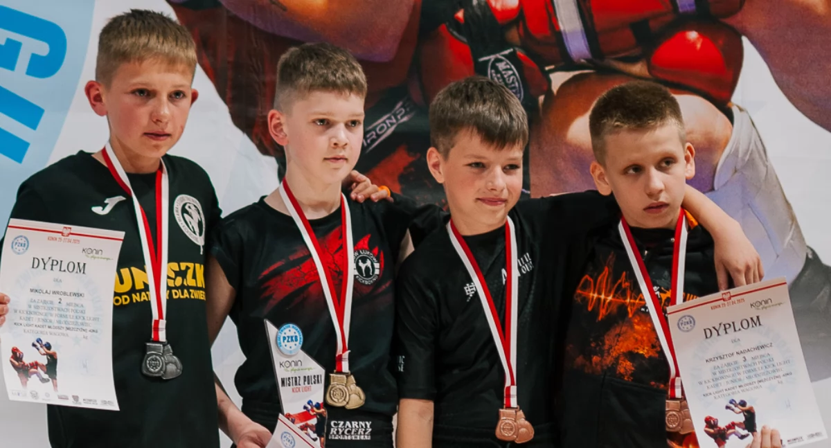 Sukcesy sportowe, Wojownicy Łukowa rozbili bank! medali wielki szturm Mistrzostwach Polski! (NASZ NEWS) - zdjęcie, fotografia
