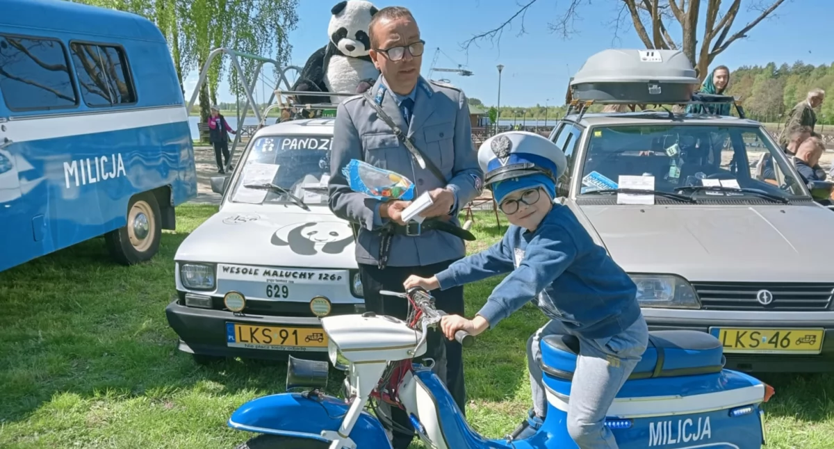 Wiadomości Partnera, Motoryzacyjne szaleństwo Łukowie! Klasyki Milicyjna Nyska setki fanów Zalewem - zdjęcie, fotografia