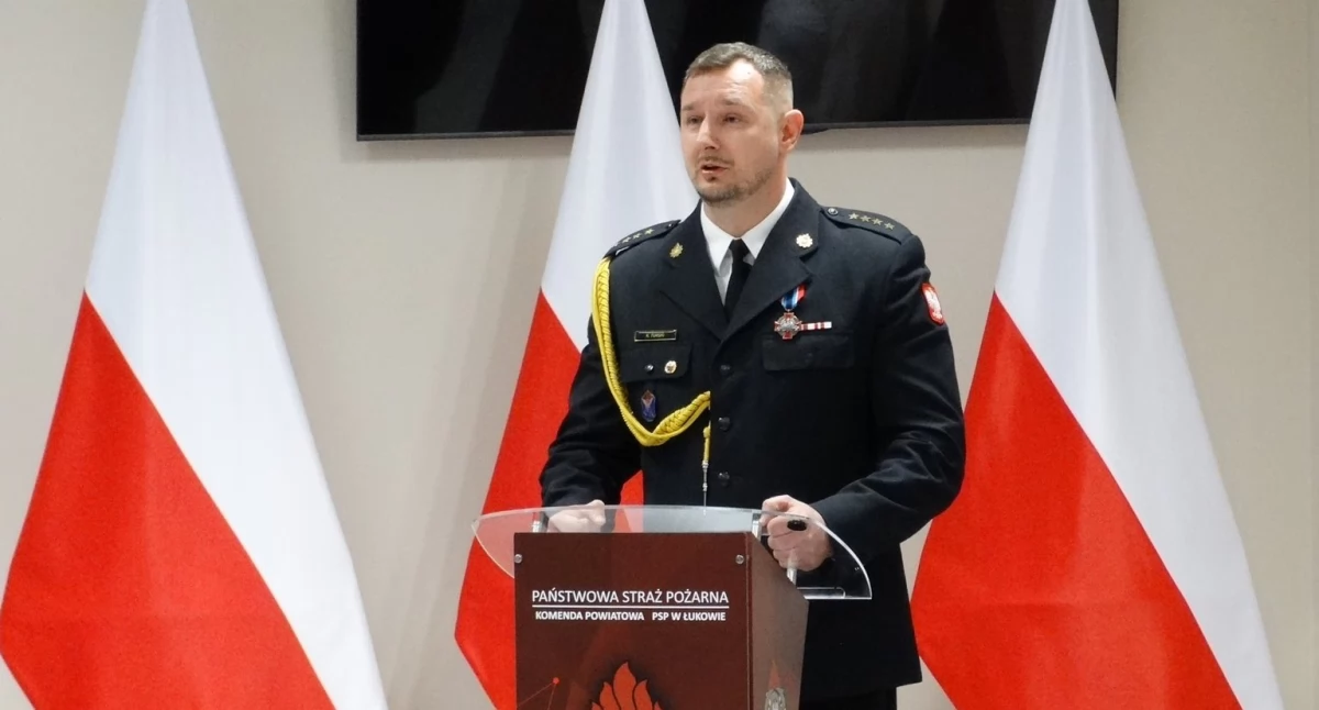 fot. Komenda Powiatowa Państwowej Straży Pożarnej w Łukowie 