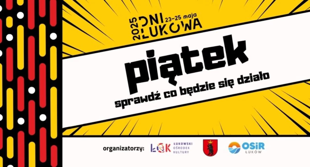 Konkursy, Piątek rytmie Łukowa koncerty taniec blask świateł parku - zdjęcie, fotografia