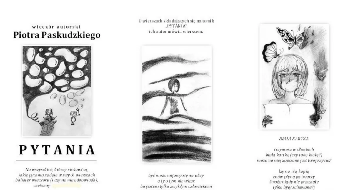 Literatura, tomik „Pytania” niebawem Klubie Promocja udziałem autora! - zdjęcie, fotografia