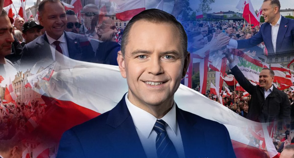 Polityka, Wyniki wyborów prezydenckich Karol Nawrocki nowym prezydentem Polski podała oficjalne wyniki - zdjęcie, fotografia