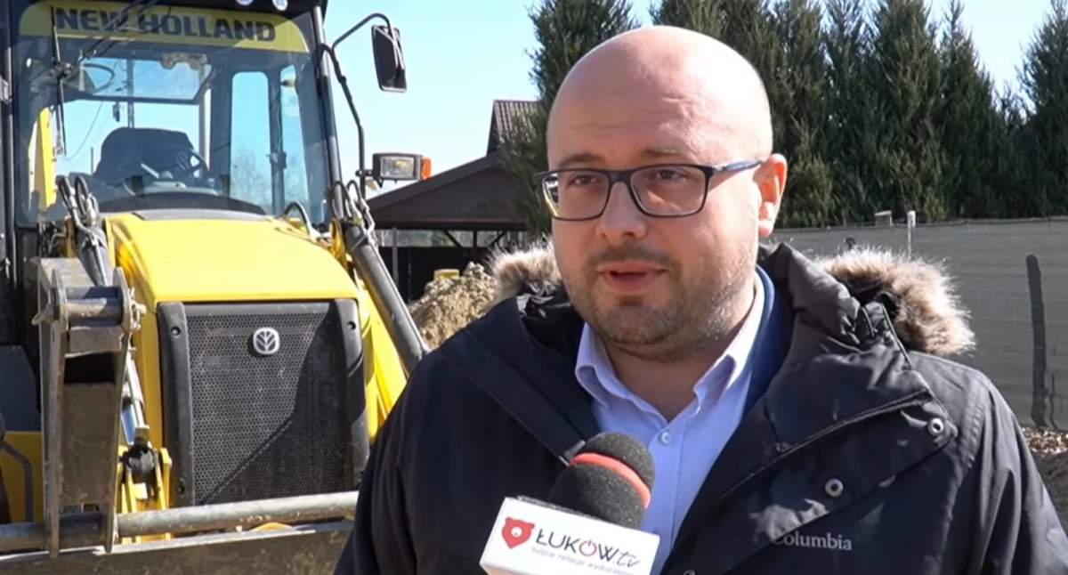 Polityka, kompostu problem deszczówką Łuków rozmawia gospodarce komunalnej - zdjęcie, fotografia