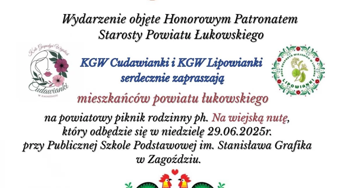 materiał organizatora