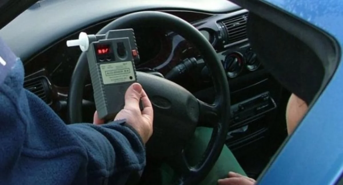 Przestępczość, Weekend drogach powiatu łukowskiego pijani rowerzyści kierowca hulajnogi promile aucie - zdjęcie, fotografia