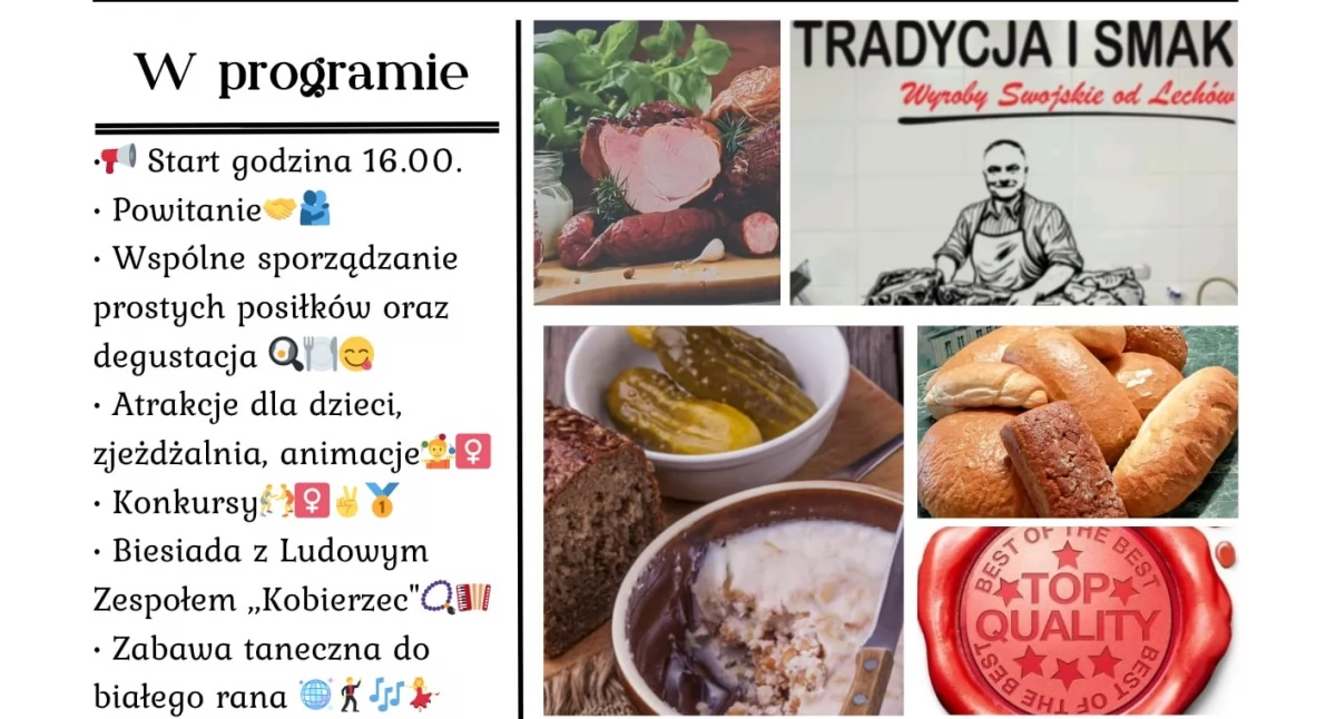materiał organizatora