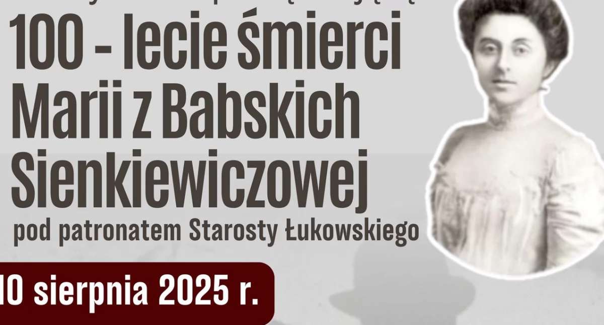 Wiadomości Partnera, Wojcieszków uczci rocznicę śmierci Marii Babskich Sienkiewiczowej - zdjęcie, fotografia