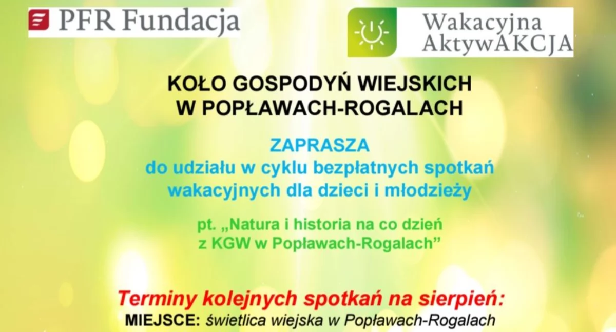 materiał organizatora