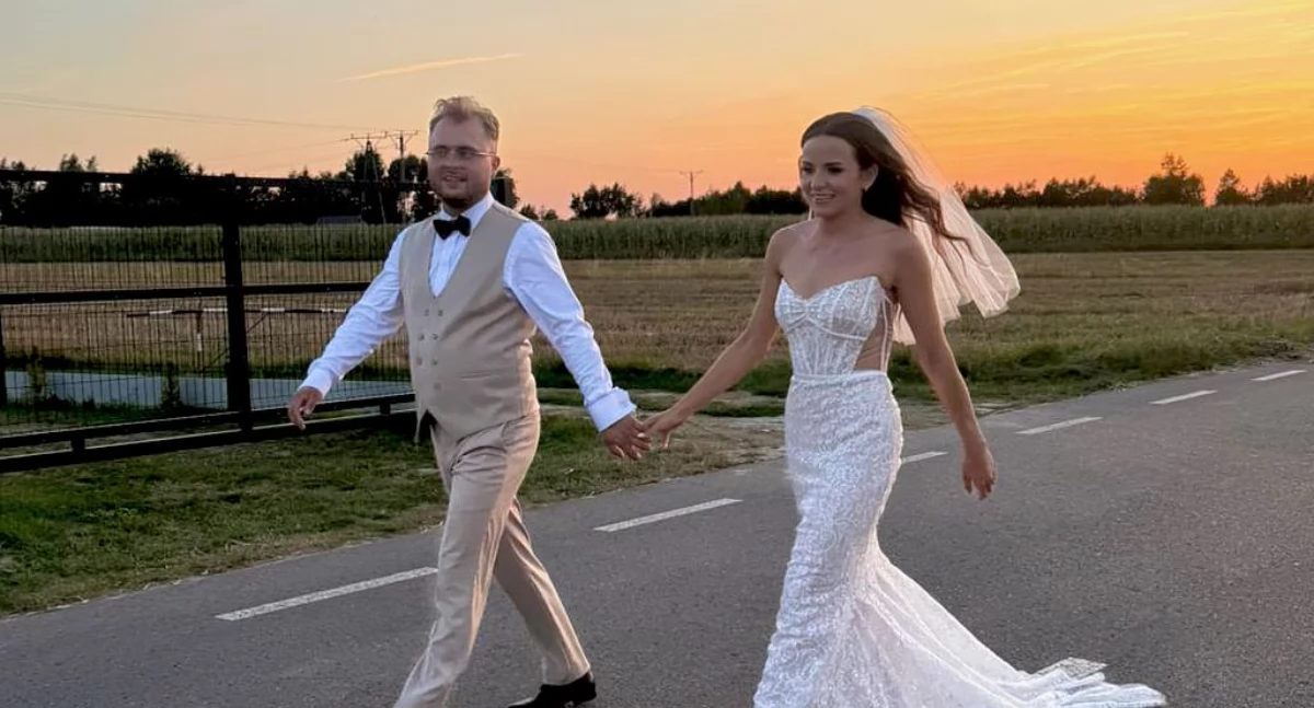 Wiadomości Sportowe,  Trener Orlęta Łuków ślubnym kobiercu - zdjęcie, fotografia