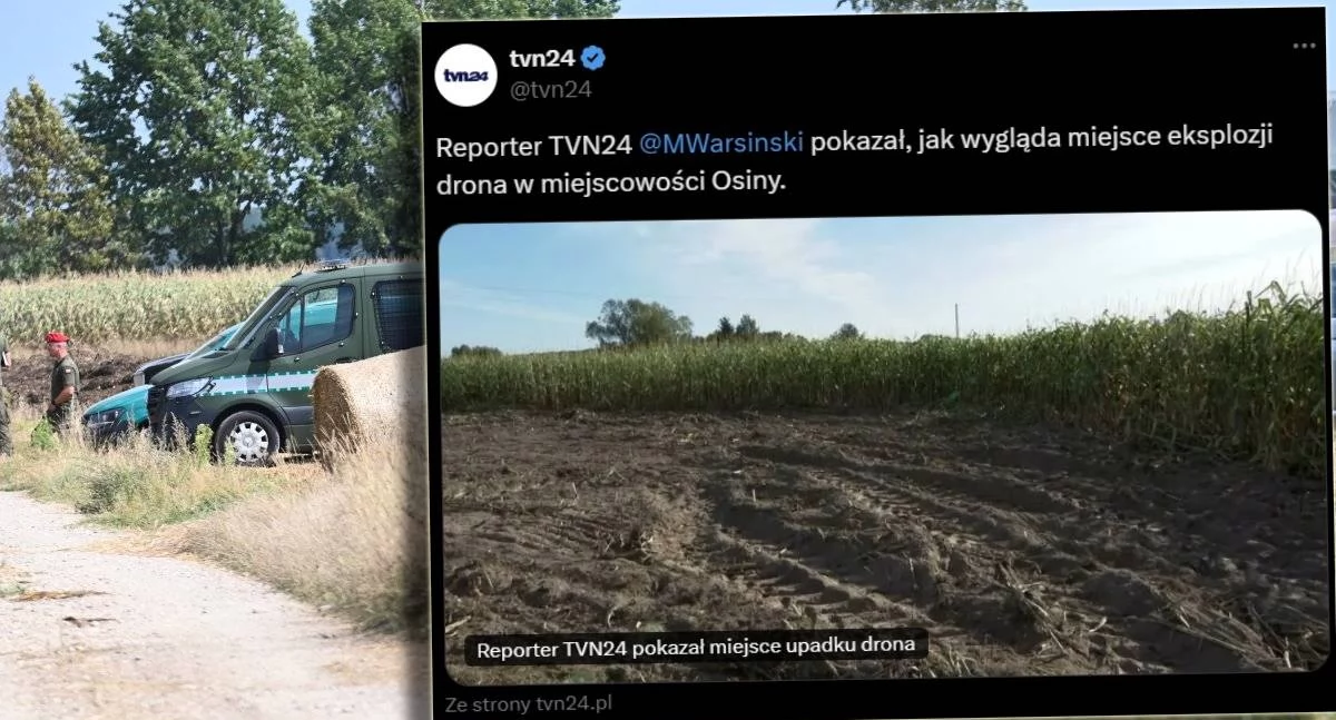 fot. Zbigniew Woźniak/TVN24 Twitter