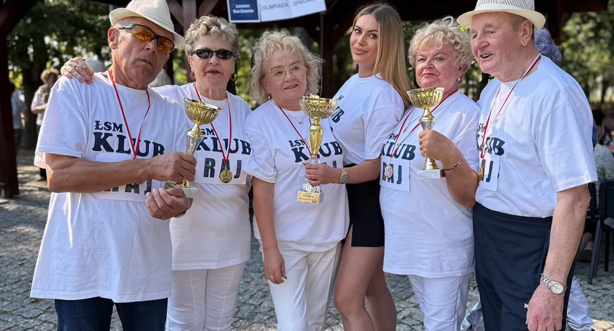 Zdrowie, Dziarscy seniorzy Łukowa udowadniają tylko liczba! - zdjęcie, fotografia